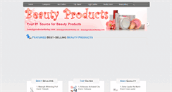 Desktop Screenshot of beautyproducts4today.com